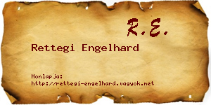 Rettegi Engelhard névjegykártya